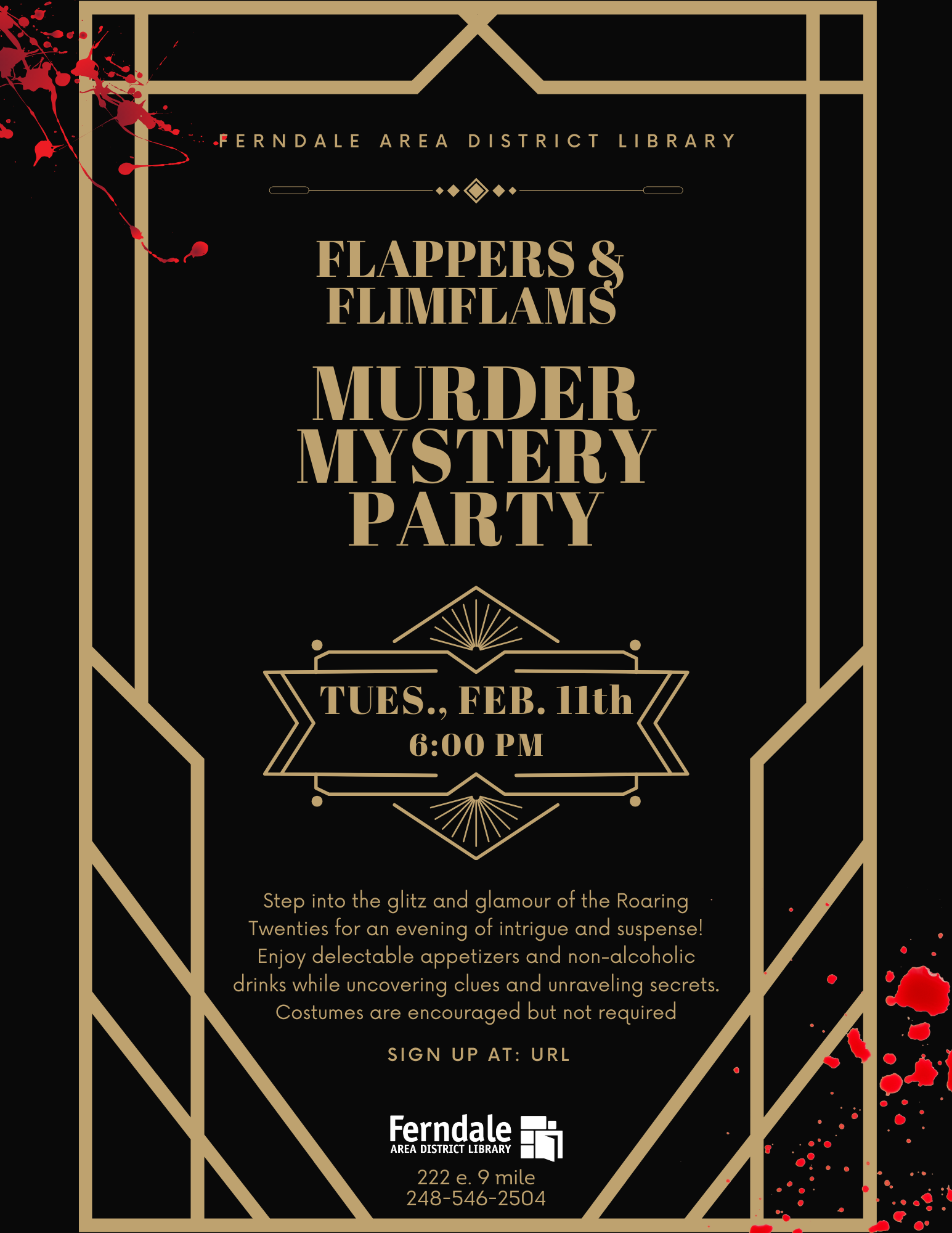 Flappers and Flim-Flams - Mystery Game